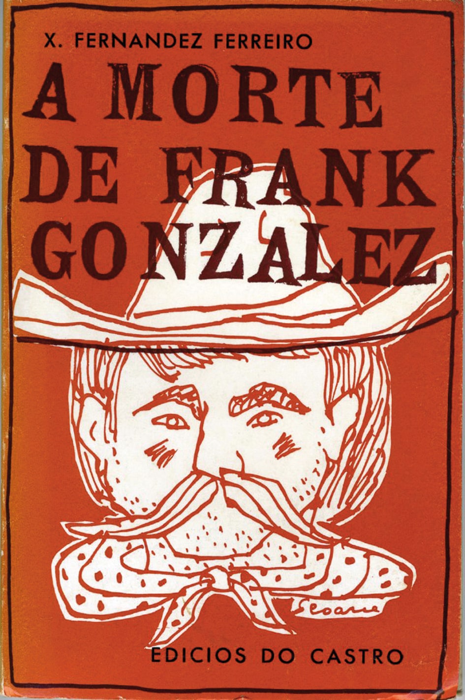 Cuberta “A morte de Frank González” | AR\DE Arquivo do Deseño Galego
