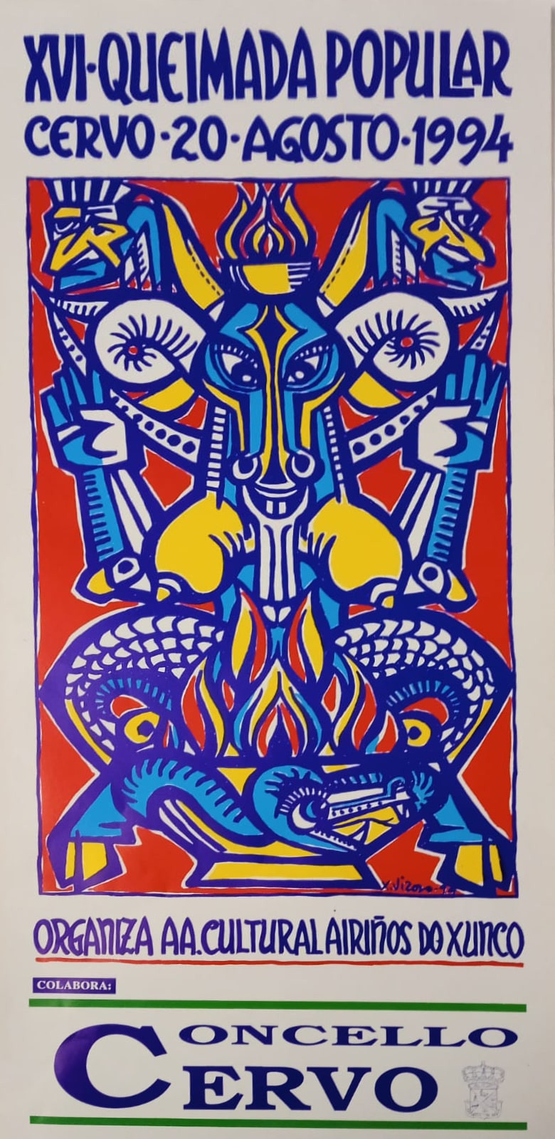 1994-Queimada_Cervo-Xose_Vizoso